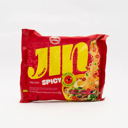 Ottogi Jin Spicy Ramyun Noodle 120g