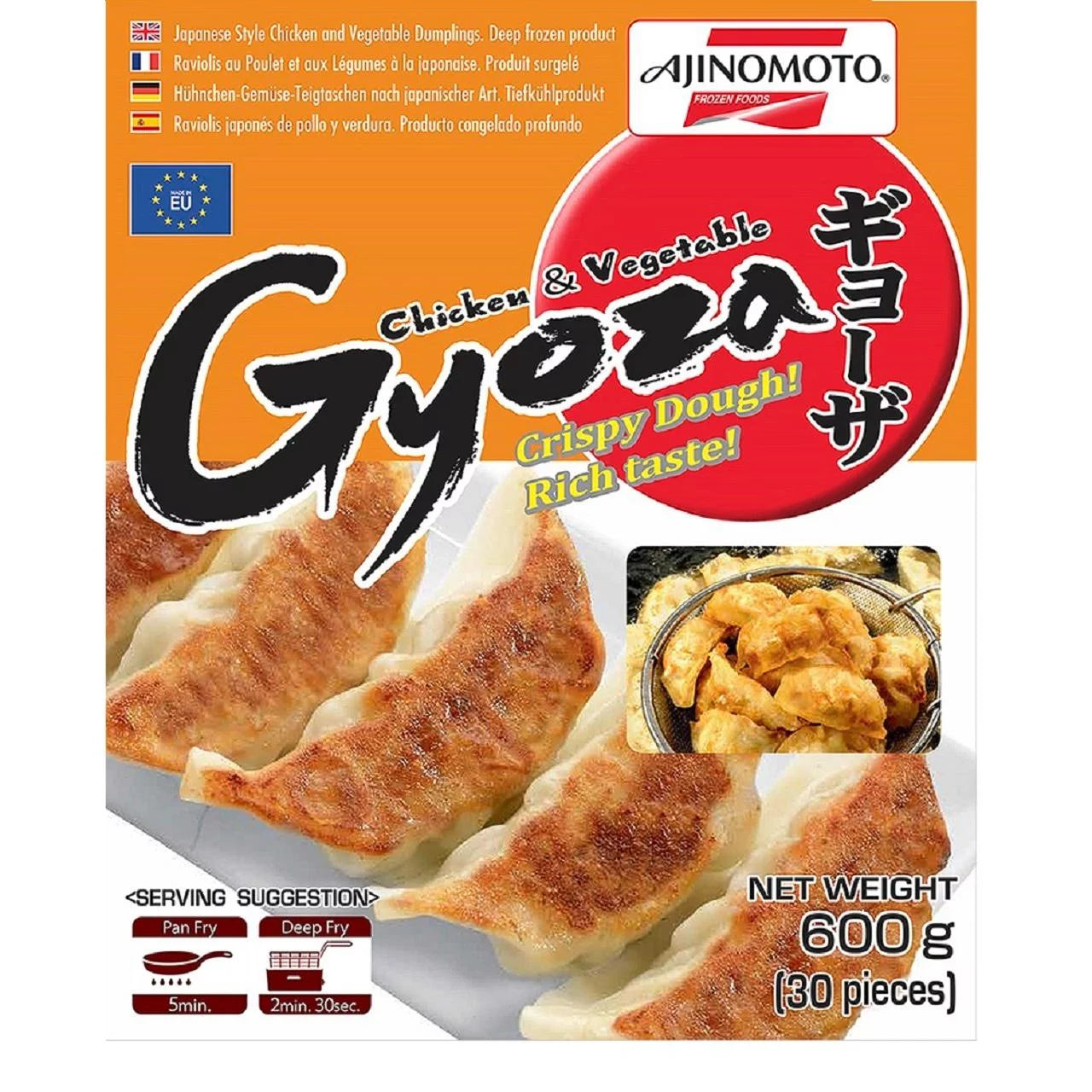 Ajinomoto Chicken & Vegetable Dumpling Gyoza 600g