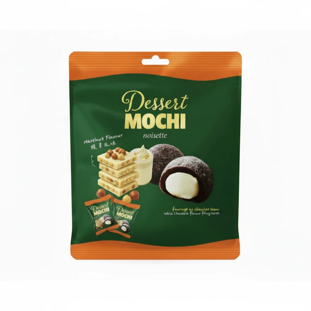 Yuki & Love Dessert Mochi Hazelnut Flavour 120g