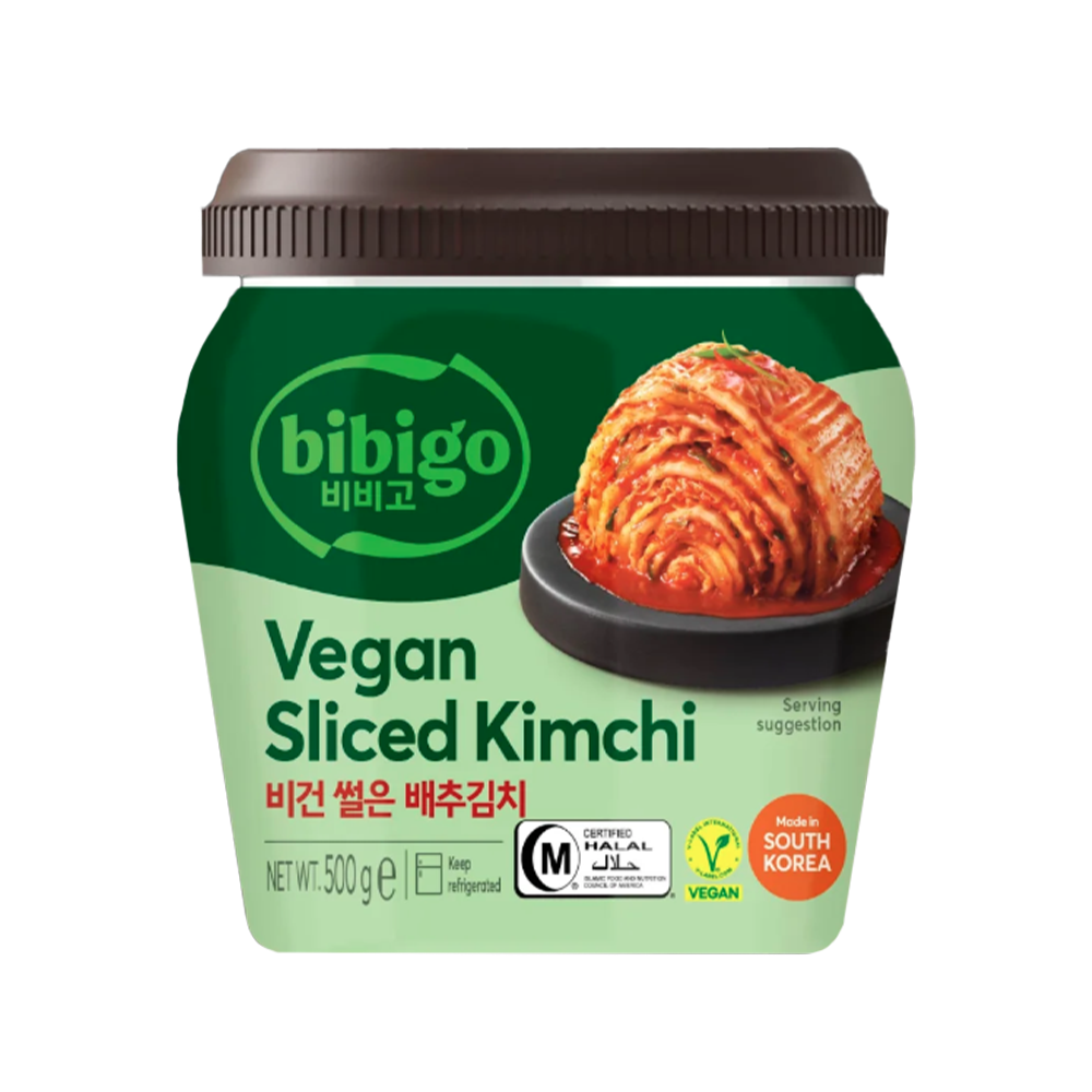 Bibigo Vegan Sliced Kimchi 500g