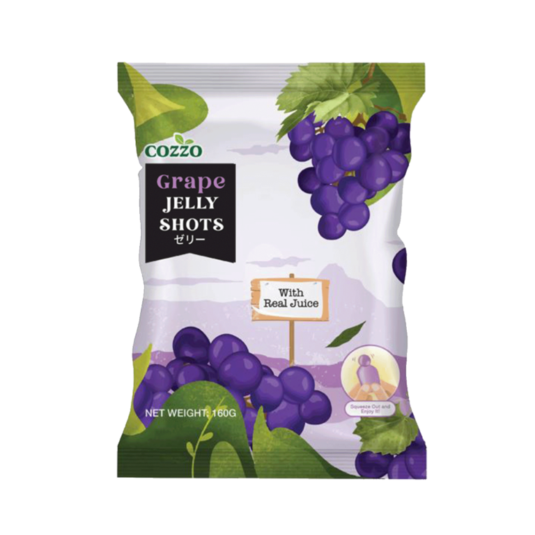 Cozzo Jelly Shots Grape 160g