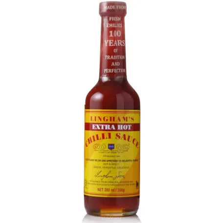 Lingham’s Extra Hot Chilli Sauce 358g