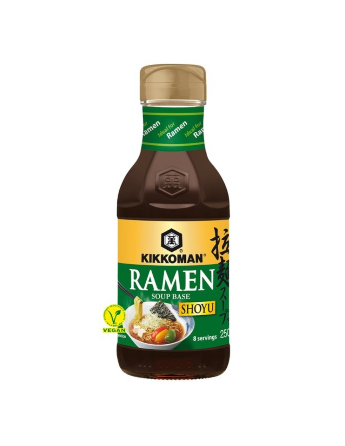 Kikkoman Concentrated Ramen Noodle Soup Base - Shoyu (Soy Sauce) Flavour 250ml