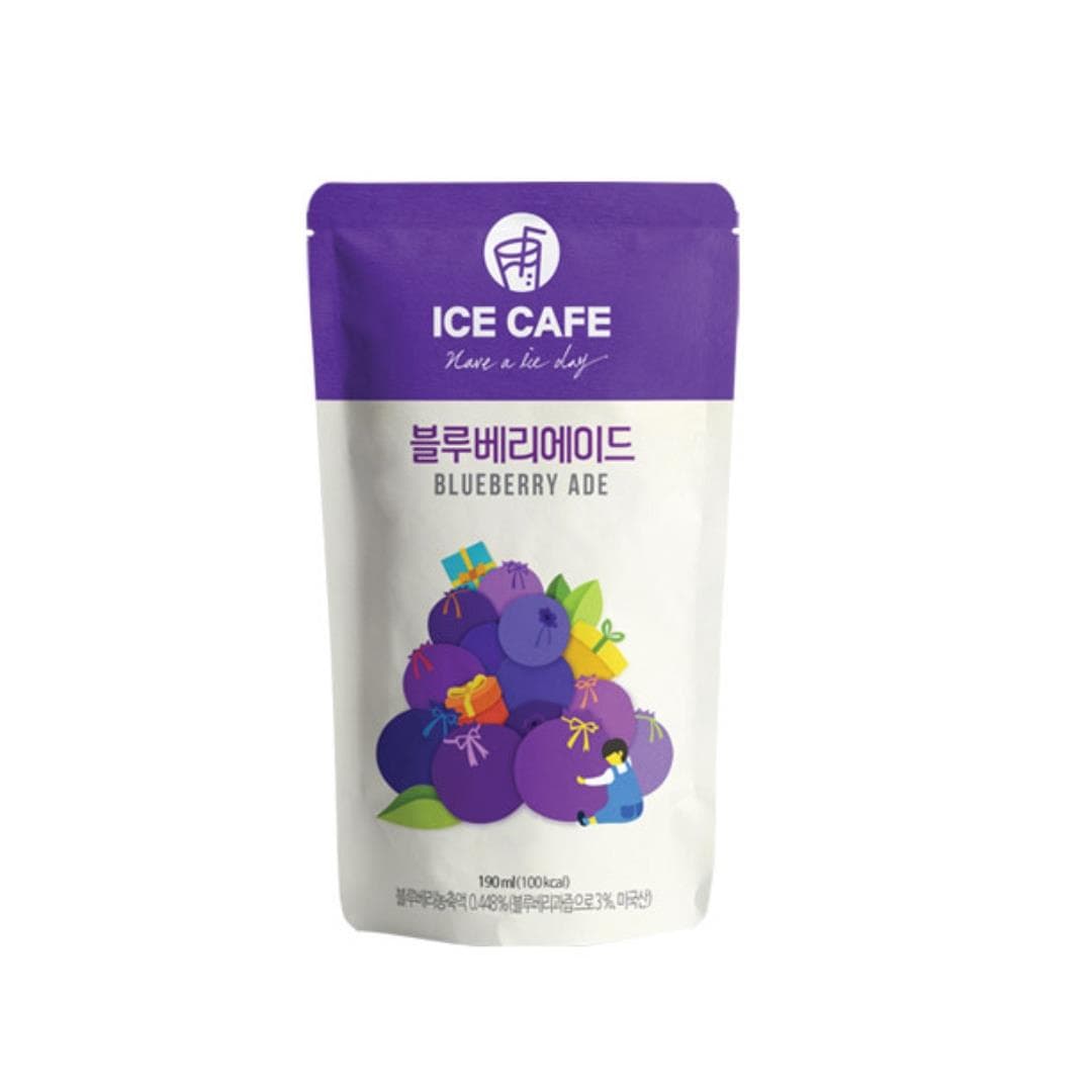 Ice Cafe Blueberry ade 190ml