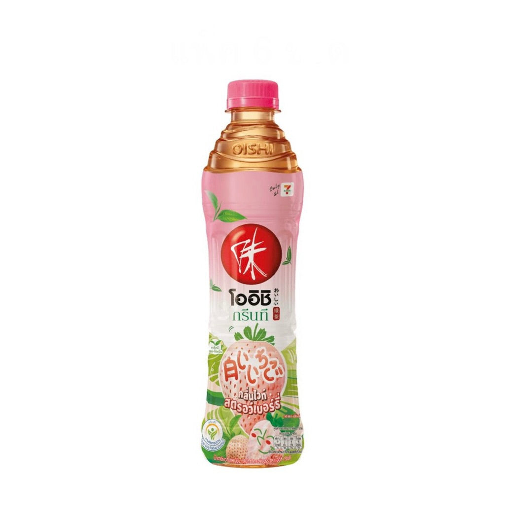 Oishi Green Tea White Strawberry flavour 400ml