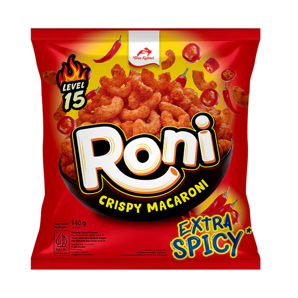 Roni Macaroni Crispy - Extra Spicy 140g