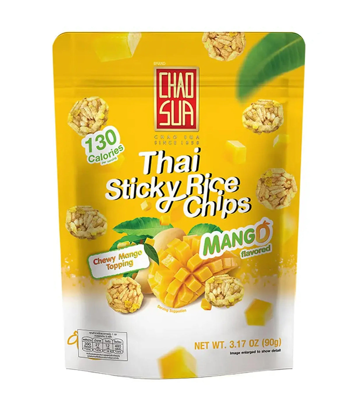 Chao Sua Rice Chips Mini - Mango Flavour 60g
