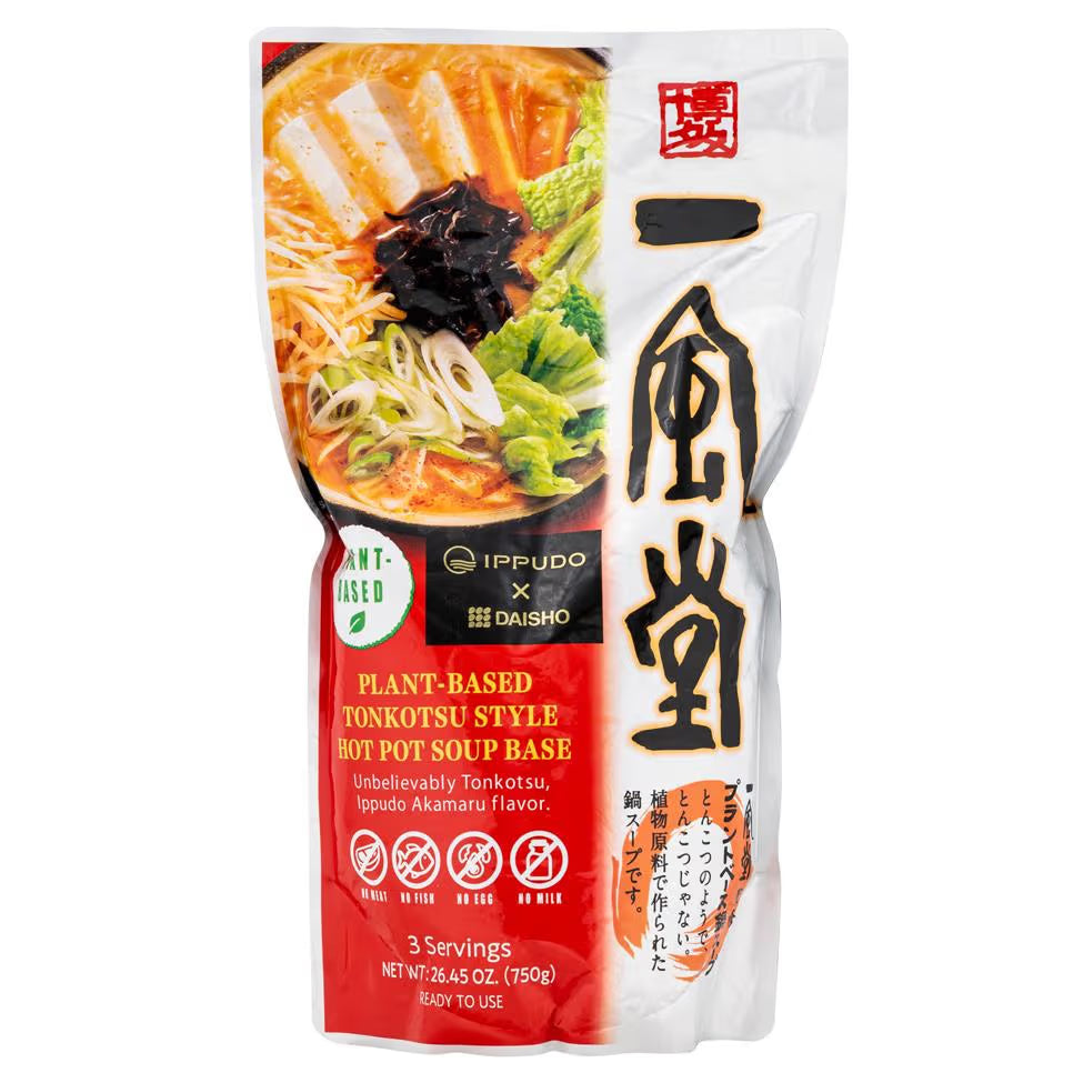 Daisho x Ippudo Plant Based Tonkotsu Style Hot Pot Soup Base 750g