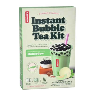 POCAS Popping Boba DIY Kit - Honeydew (5 packs) 425g