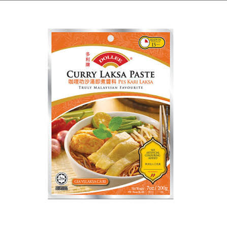 Dollee Curry Laksa Paste 200g