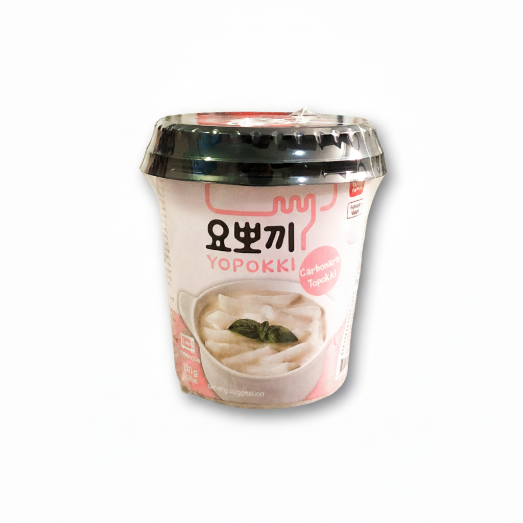 Yopokki Carbonara Topokki (Rice Cake) 140g