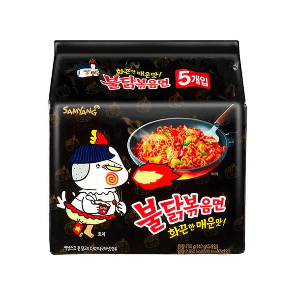 Samyang Buldak Hot Chicken Flavour Ramen - Original 5 x140g