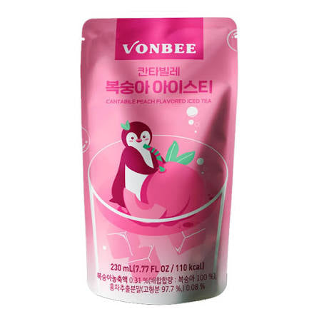 Vonbee Peach Ice Tea 230ml