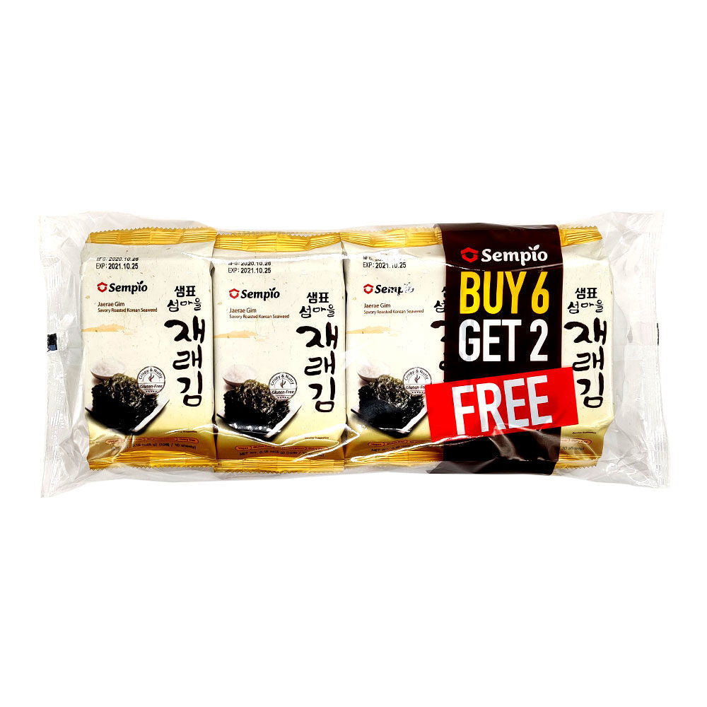 Sempio Savory Roasted Korean Seaweed (8 x 5g)