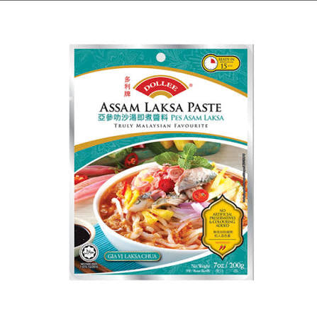 Dollee Assam Laksa Paste 200g