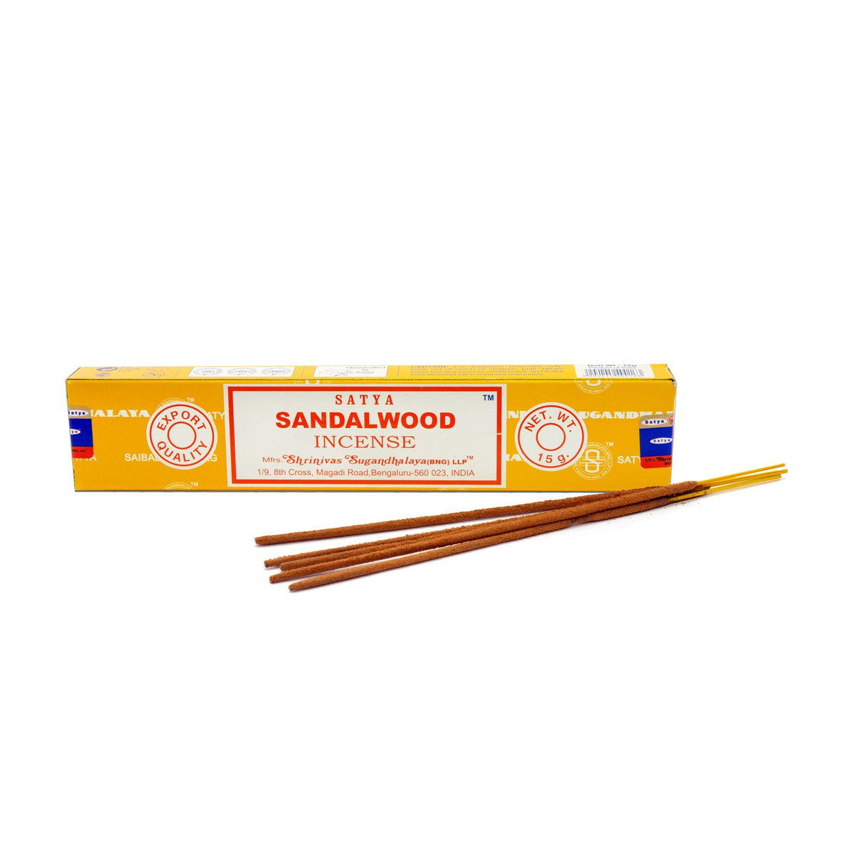 Sandalwood Incense Sticks Satya