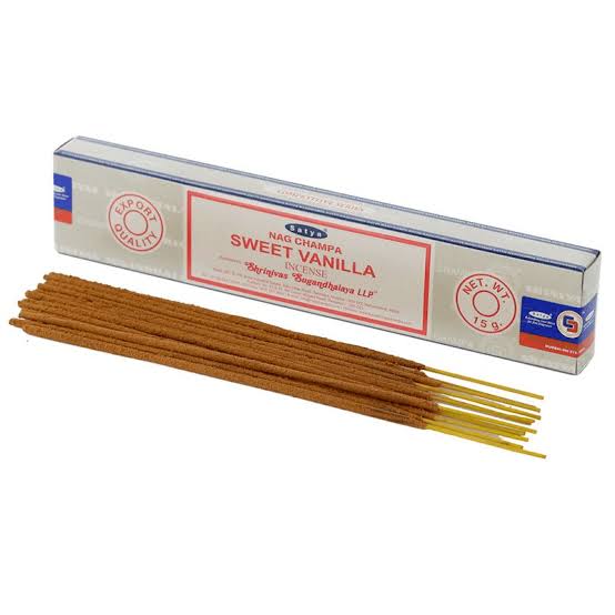 Sweet Vanilla Incense Sticks Satya