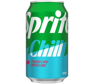 Sprite Chill Cherry Lime 355ml