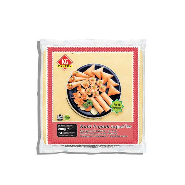 KG Spring Roll Pastry 5inch (50 Sheets) 200g