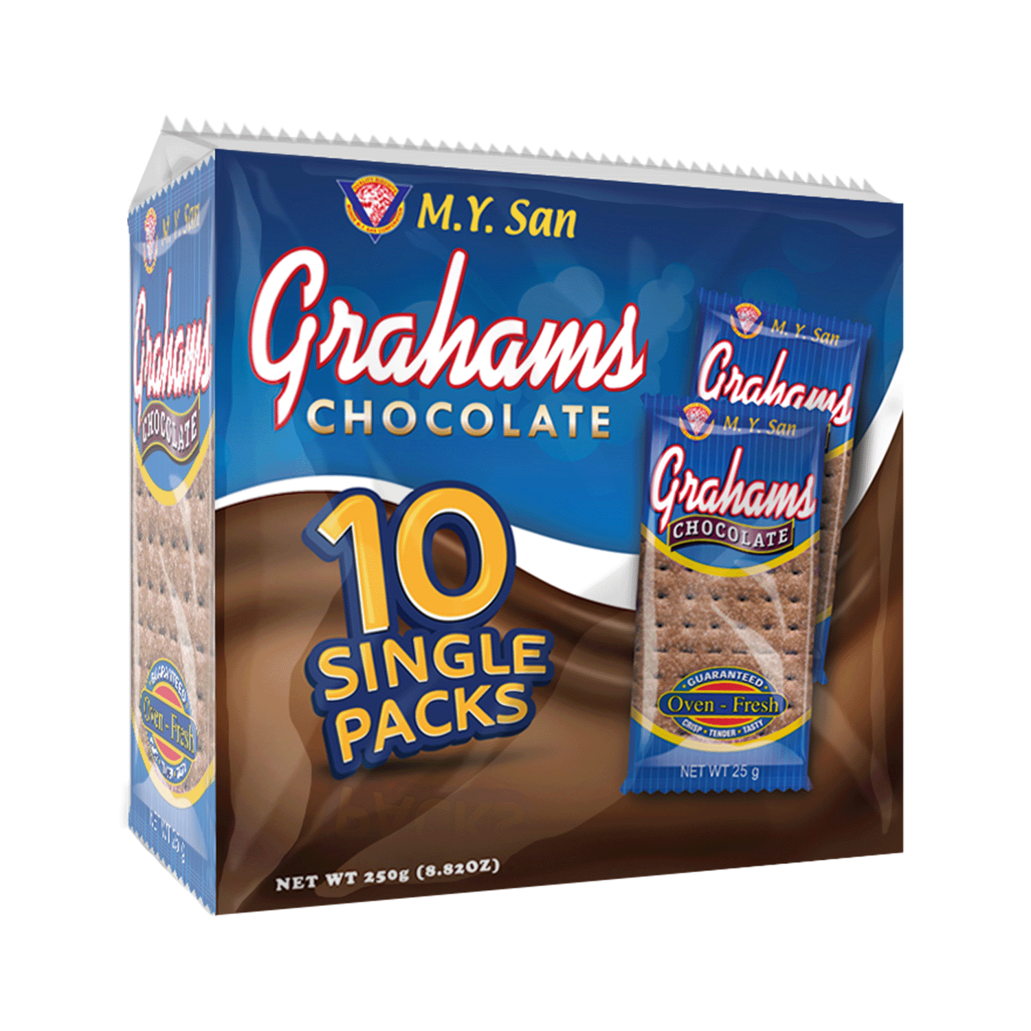 MY San Graham Crackers Chocolate 200g