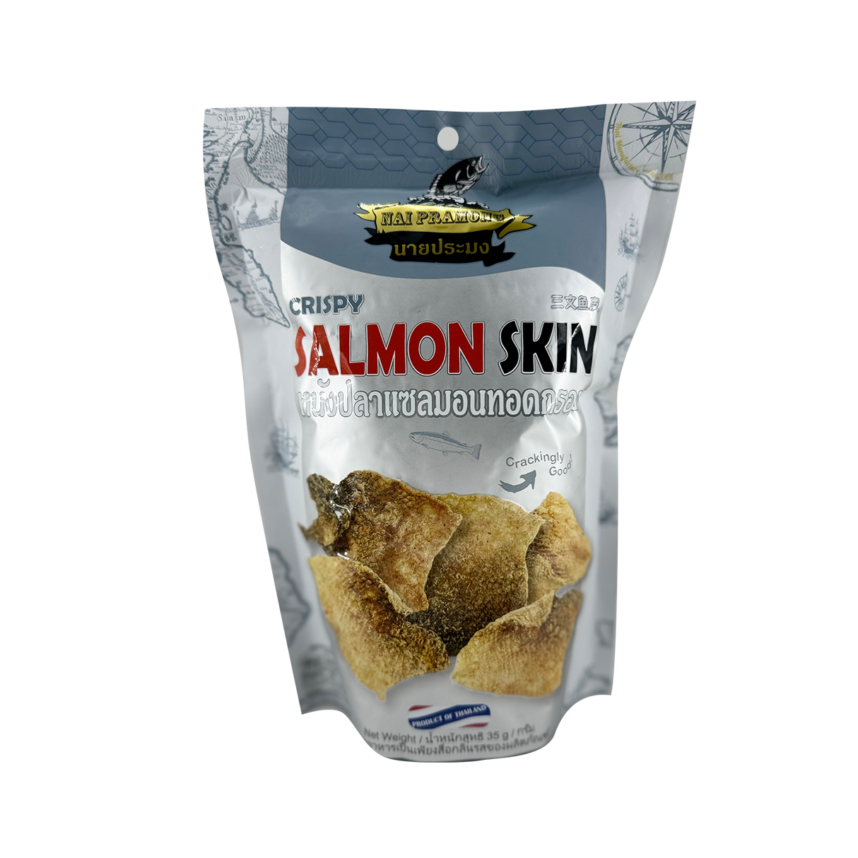 Nai Pramong Salmon Skin – Orginal 35g