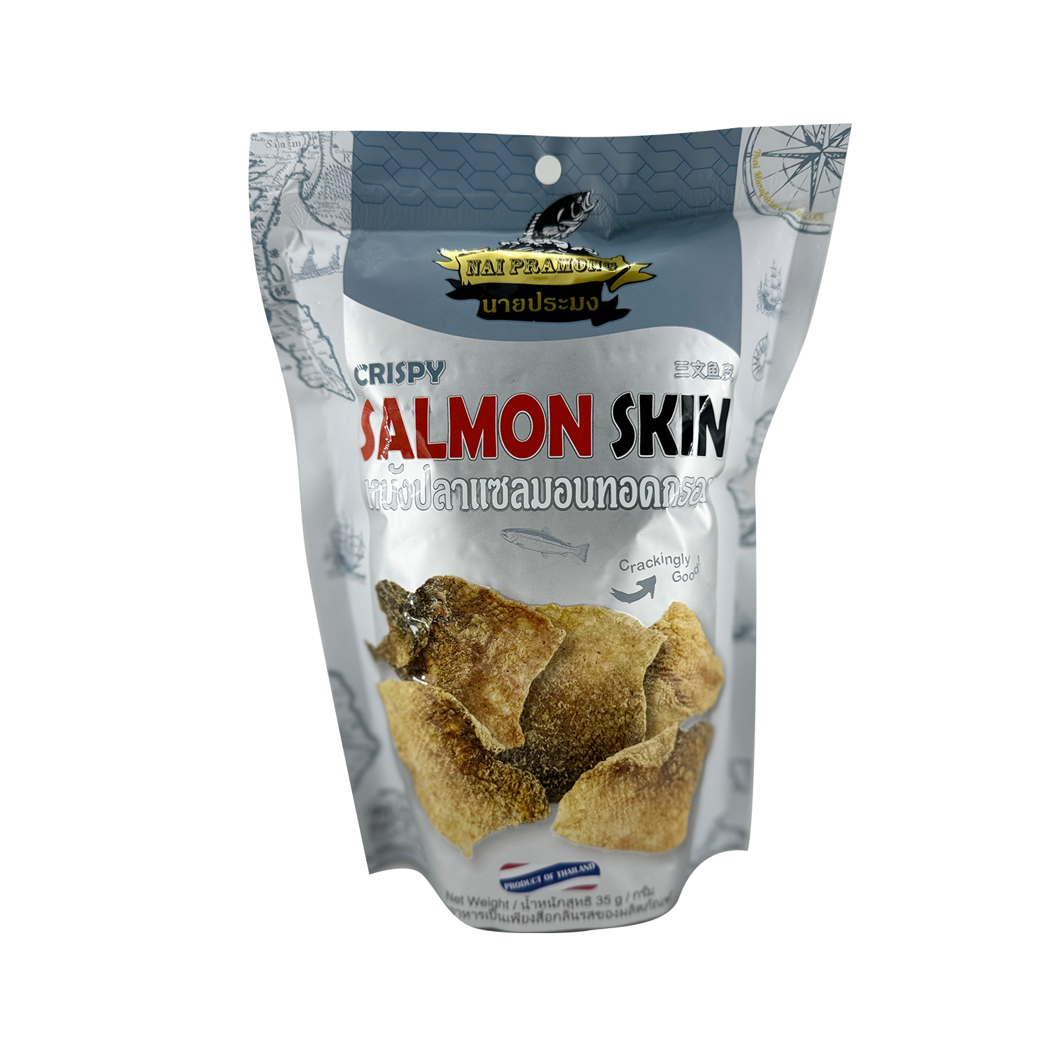 Nai Pramong Salmon Skin – Orginal 35g