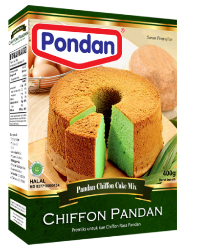 Pondan Pandan Chiffon Cake Mix 400g