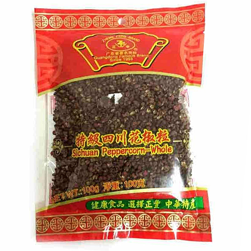 Zheng Feng Sichuan Peppercorn Whole 100g