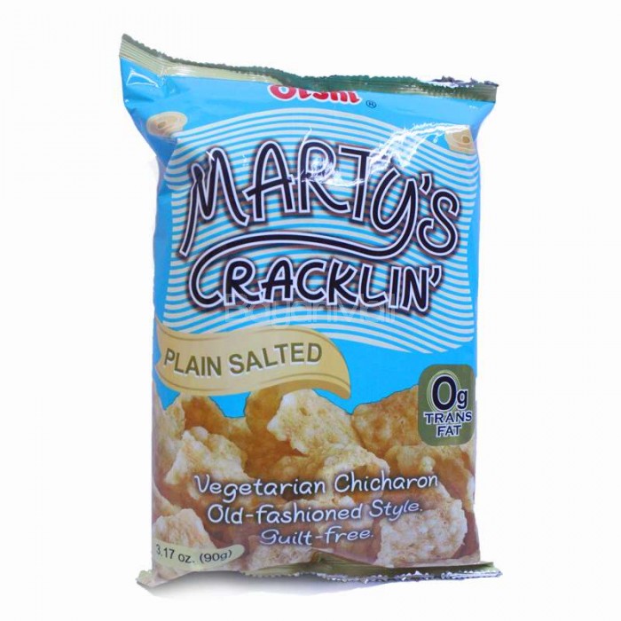 Oishi Marty's Cracklin' Plain Salted 90g
