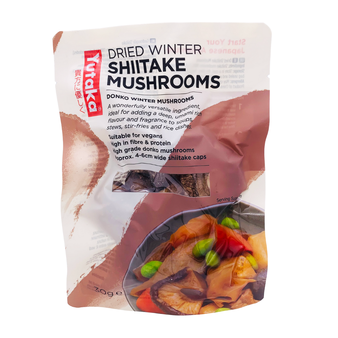 Yutaka Dried Winter Shiitake Mushrooms 30g