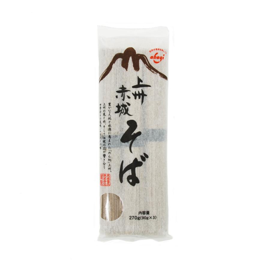 Akagi Joshu Dried Buckwheat Soba Noodles 270g