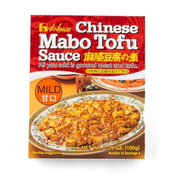 House Foods Chinese Mabo Tofu Sauce Mild 150g