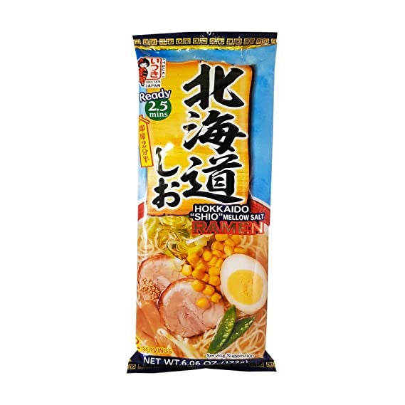 Itsuki Hokkaido Shio Ramen 2 Servings