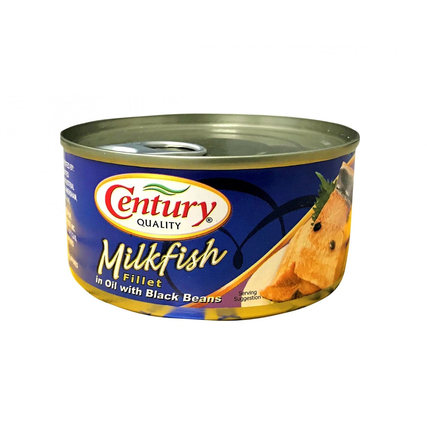 Century Milkfish Fillet in Oil with Black bean 184g