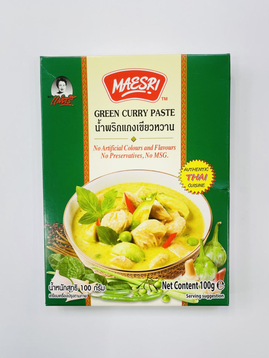 Maesri Green Curry Paste 100g – Only Filipino