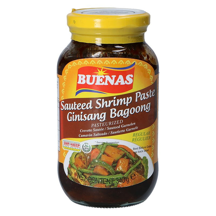 Buenas Sauteed Shrimp Fry Regular Ginisang Bagoong 340g