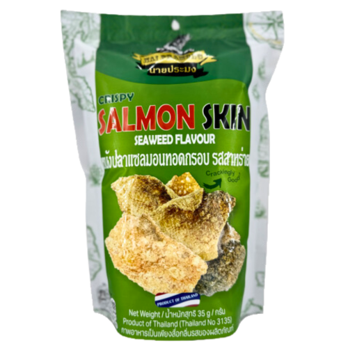 Nai Pramong Salmon Skin – Seaweed 35g