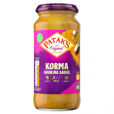 Patak’s Korma Cooking Sauce 450g