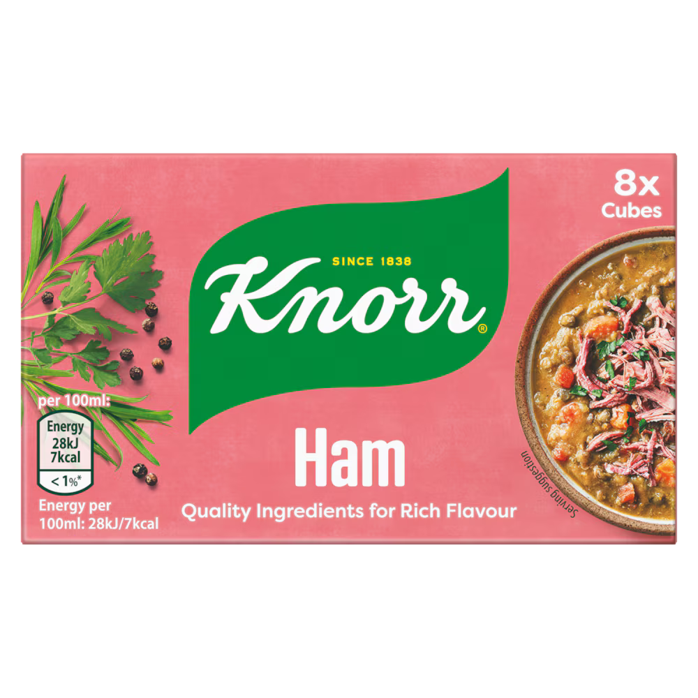 Knorr Ham Stock Cubes 80g