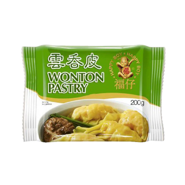 Happy Boy Wonton Pastry 200g