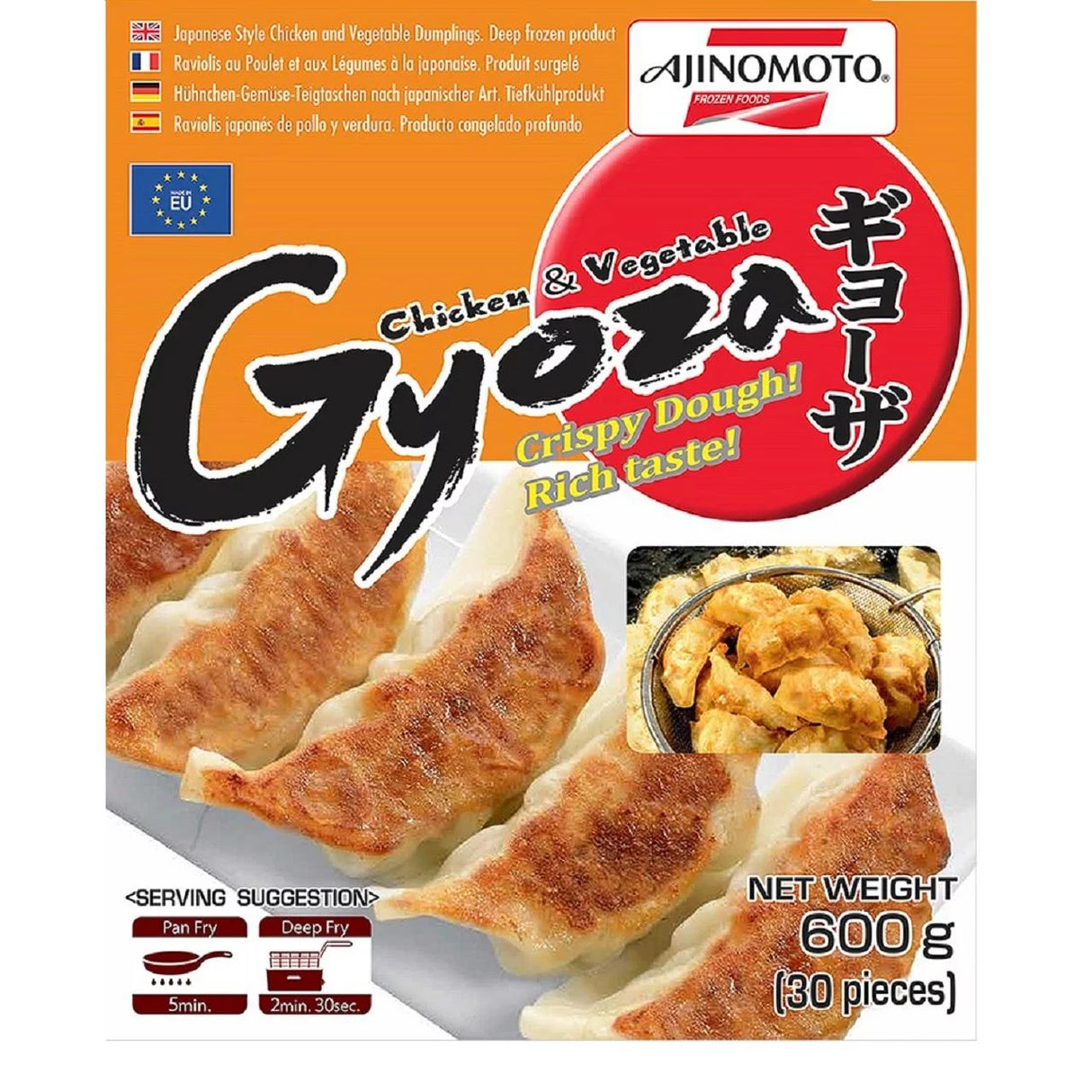 Ajinomoto Chicken & Vegetable Dumpling Gyoza 600g
