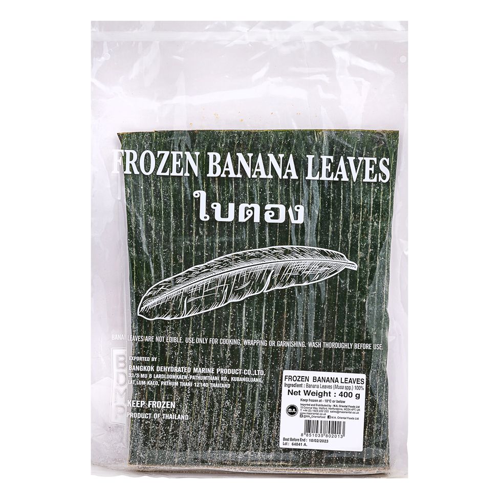 Frozen Banana Leaves 454g