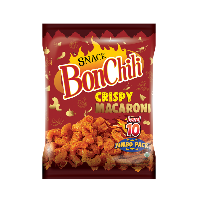 Kobe Bonchili Spicy Macaroni Snack Lv 10 135g