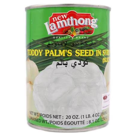 Lamthong Toddy Palm Sliced in Syrup 565g