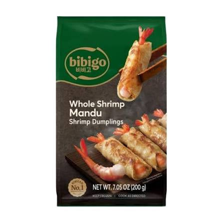 Bibigo Frozen Mandu Whole Shrimp Dumplings 200g