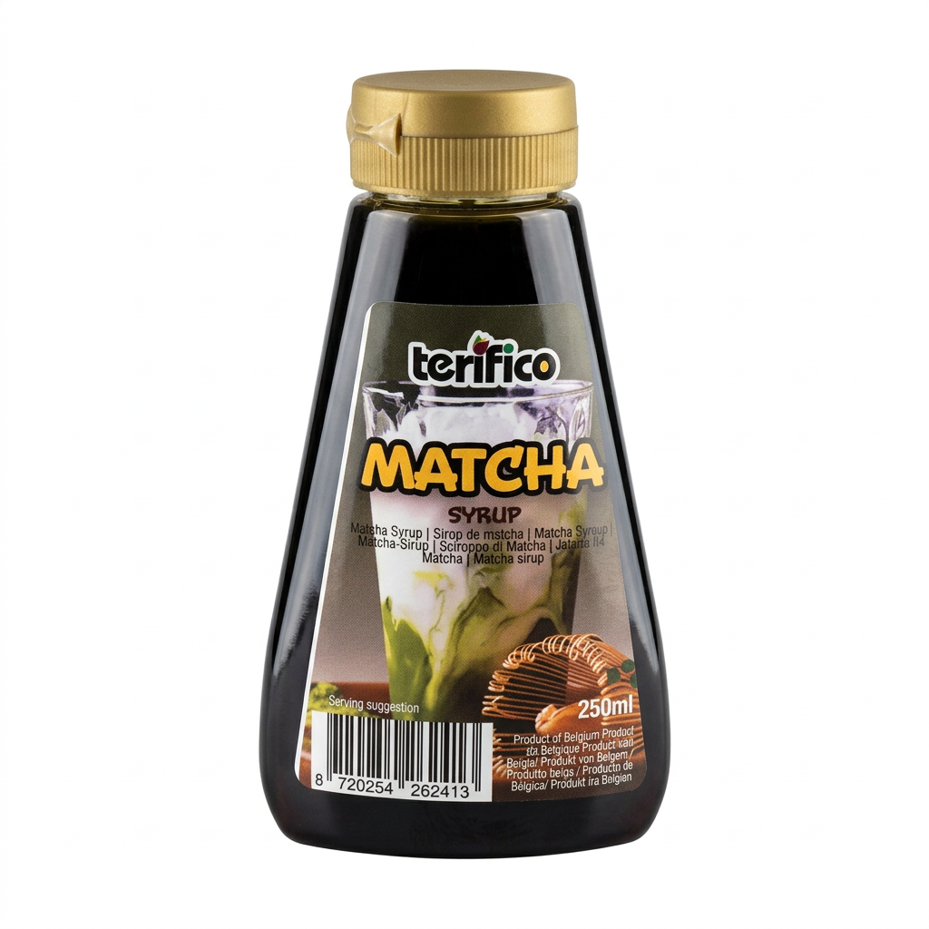 Terifico Matcha Flavor Syrup 250ml