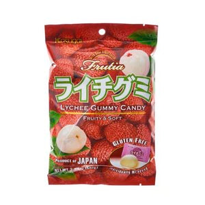 Frutia Lychee Gummy Jelly Sweets 102g