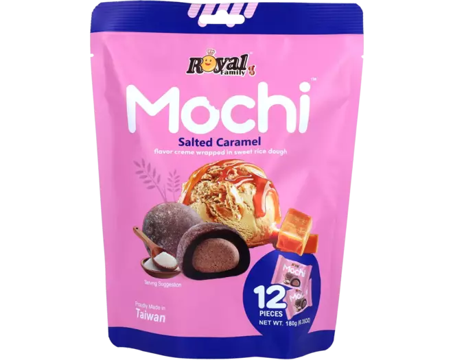 Royal Family Salted Caramel Mochi 180g