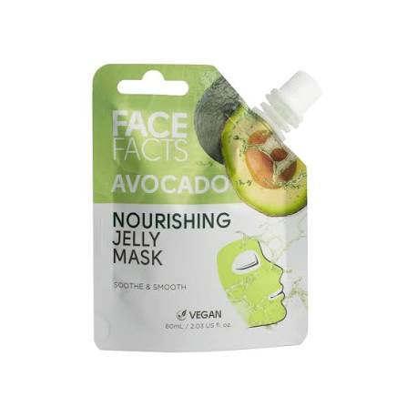 Facefacts Nourishing Avocado Jelly Mask Vegan 60ml