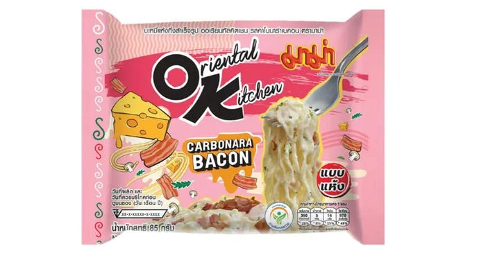 Mama Oriental Kitchen Bacon Carbonara Noodles 85g